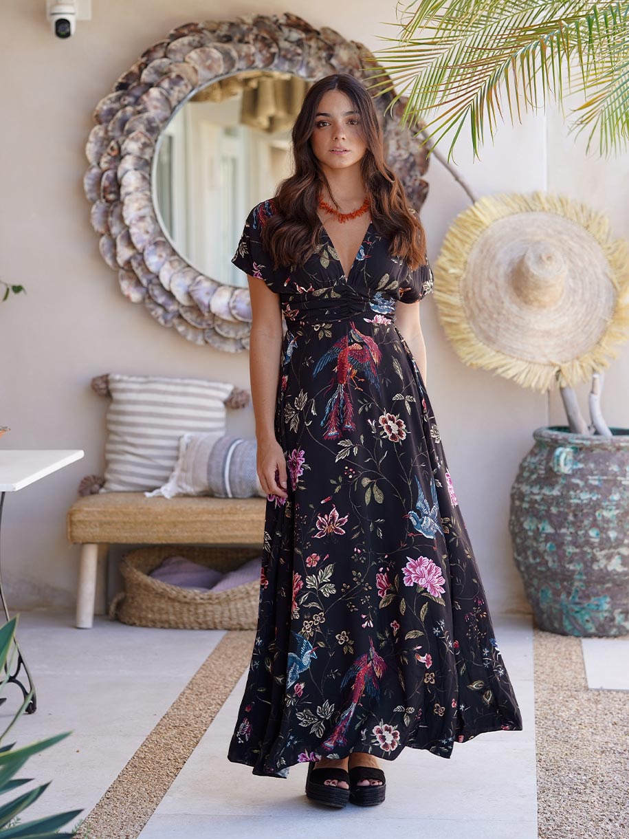 Vestido en color negro