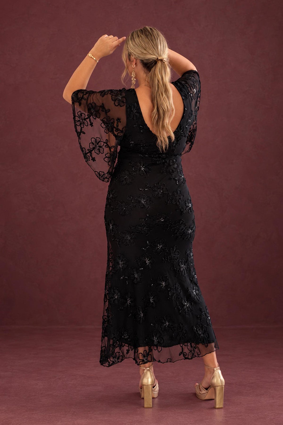 Vestido Semitransparente