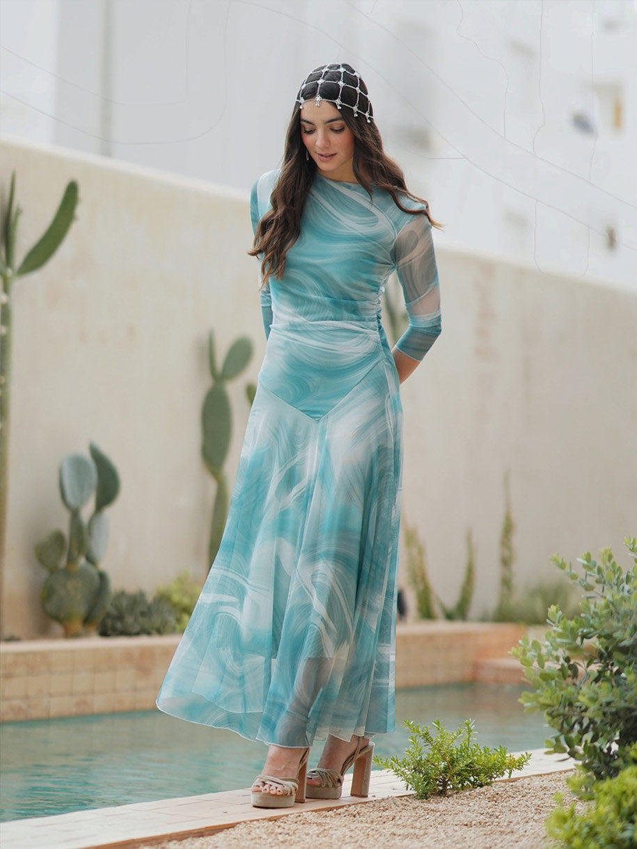 Vestido de Invitada Midi