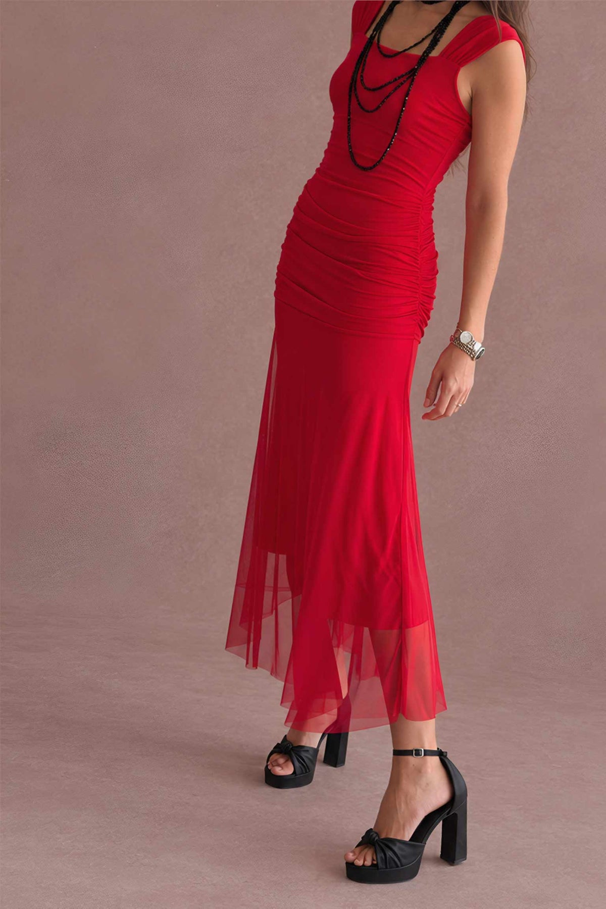 VESTIDO TUL TRILLERA