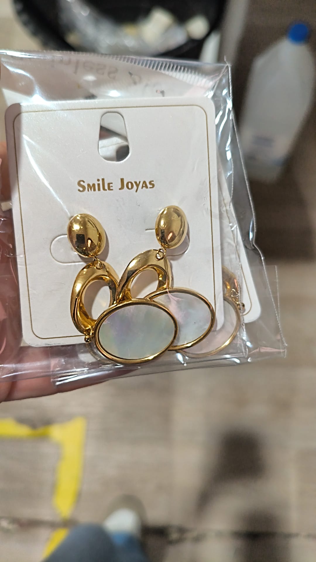 PENDIENTES DORADO NEW