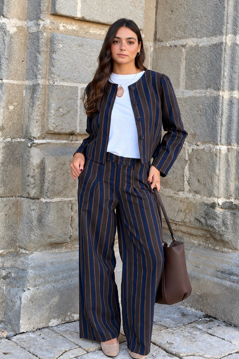 Conjunto Rayas Trendy