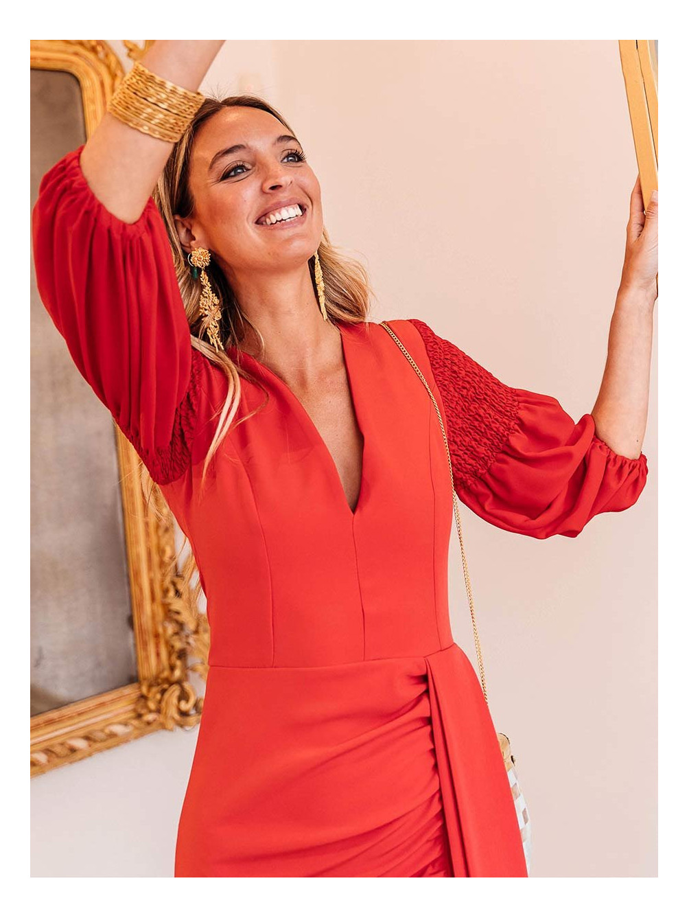 Vestido Cádiz | Vestido Rojo de | Mariquita Trasquilá