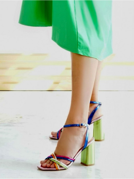 Sandalia Colores Sam, Sandalias de Mujer, Zapatos de Mujer, Mariquita Trasquilá