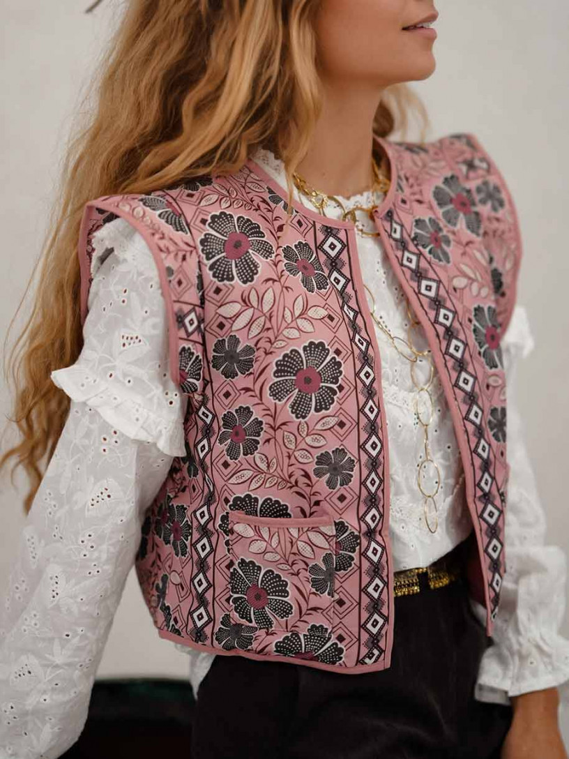 Gilet Hippie Chic Mariquita Trasquil