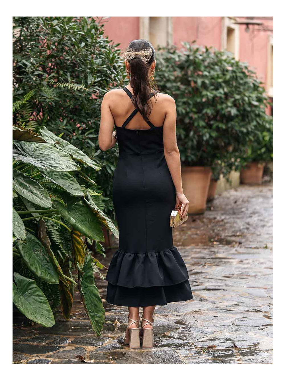 Vestido Callejuela, Vestido Amiga de la Novia, Colección Invitadas 2024, Mariquita Trasquilá
