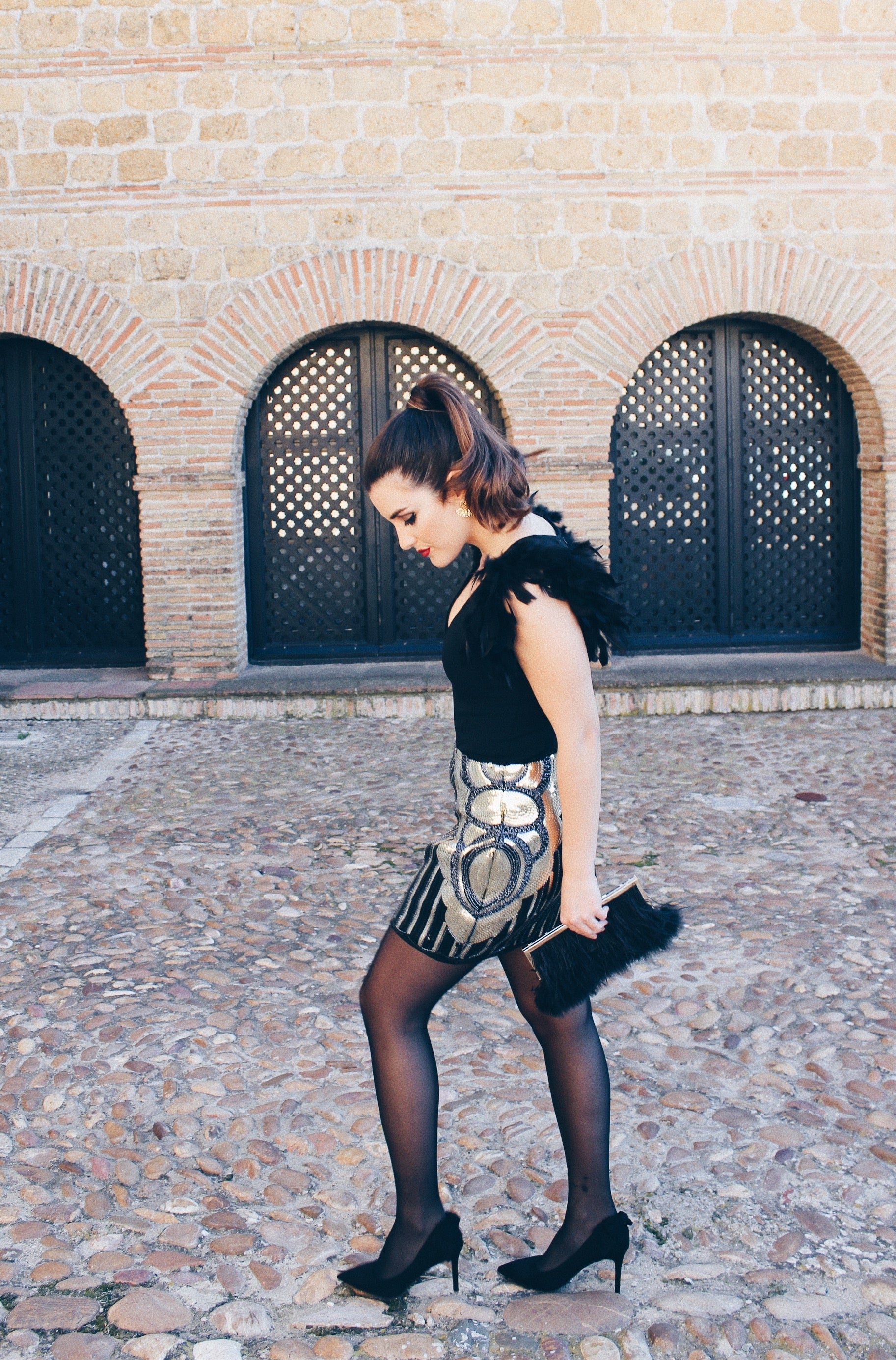 Faldas de lentejuelas para las fiestas de Navidad