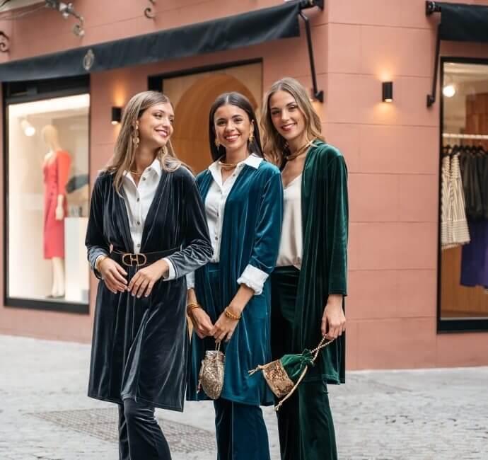 Terciopelo: Looks para tus eventos de Navidad