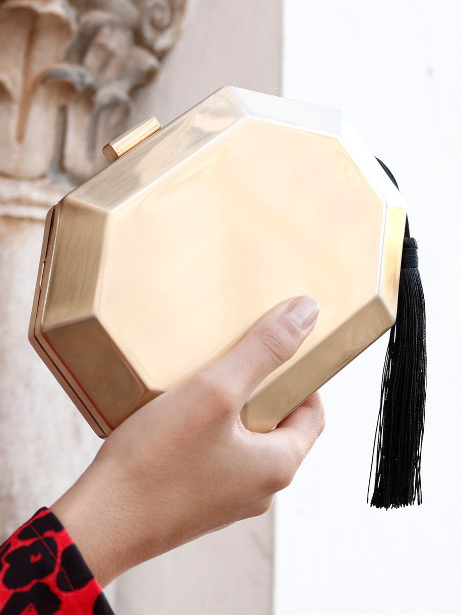 BOLSO CLUTCH OCTÓGONO