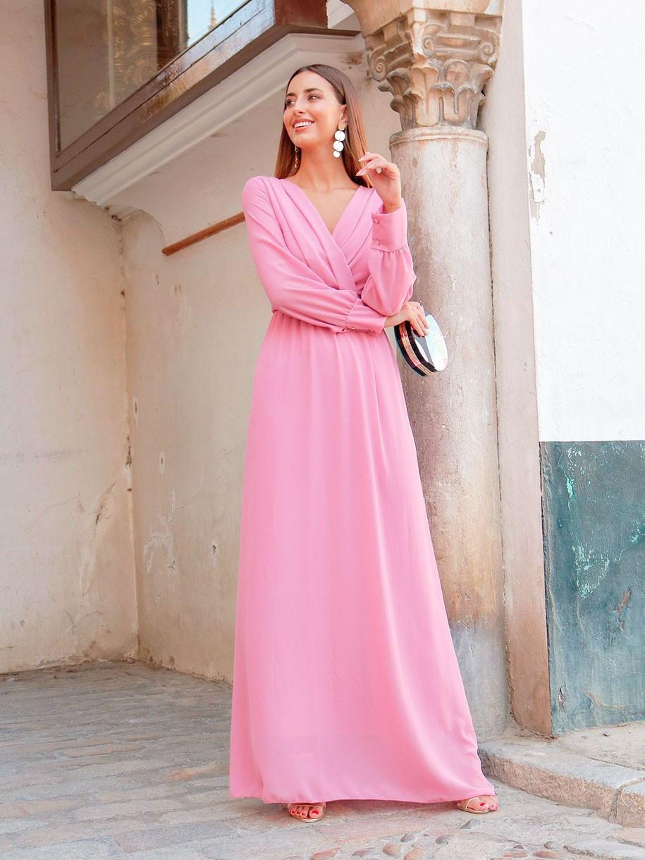 VESTIDO FIESTA LARGO A.L