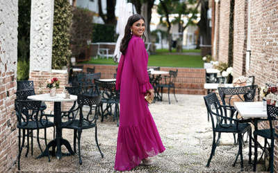 Invités d`un mariage en soirée