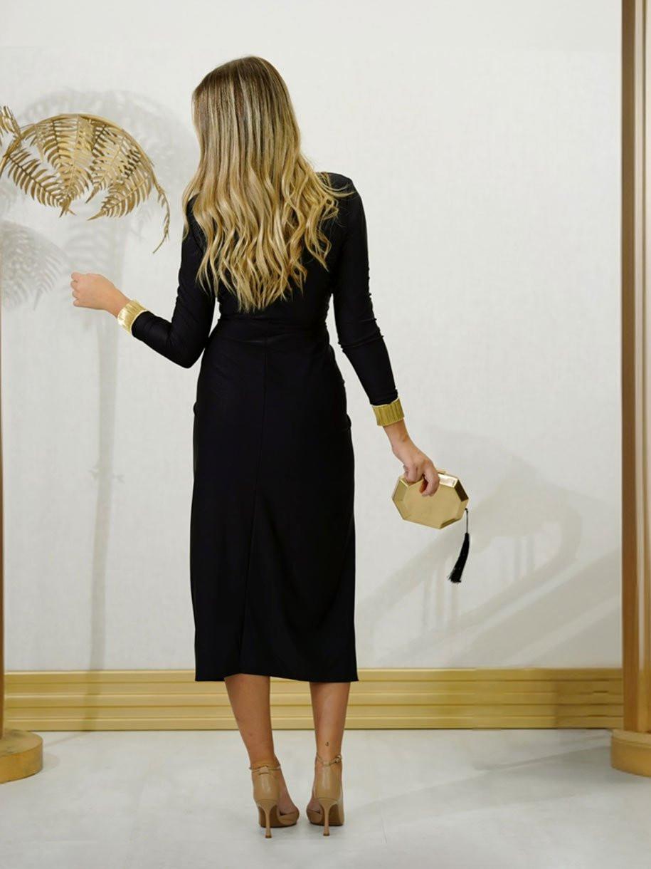 VESTIDO ESCOTE JEUNE