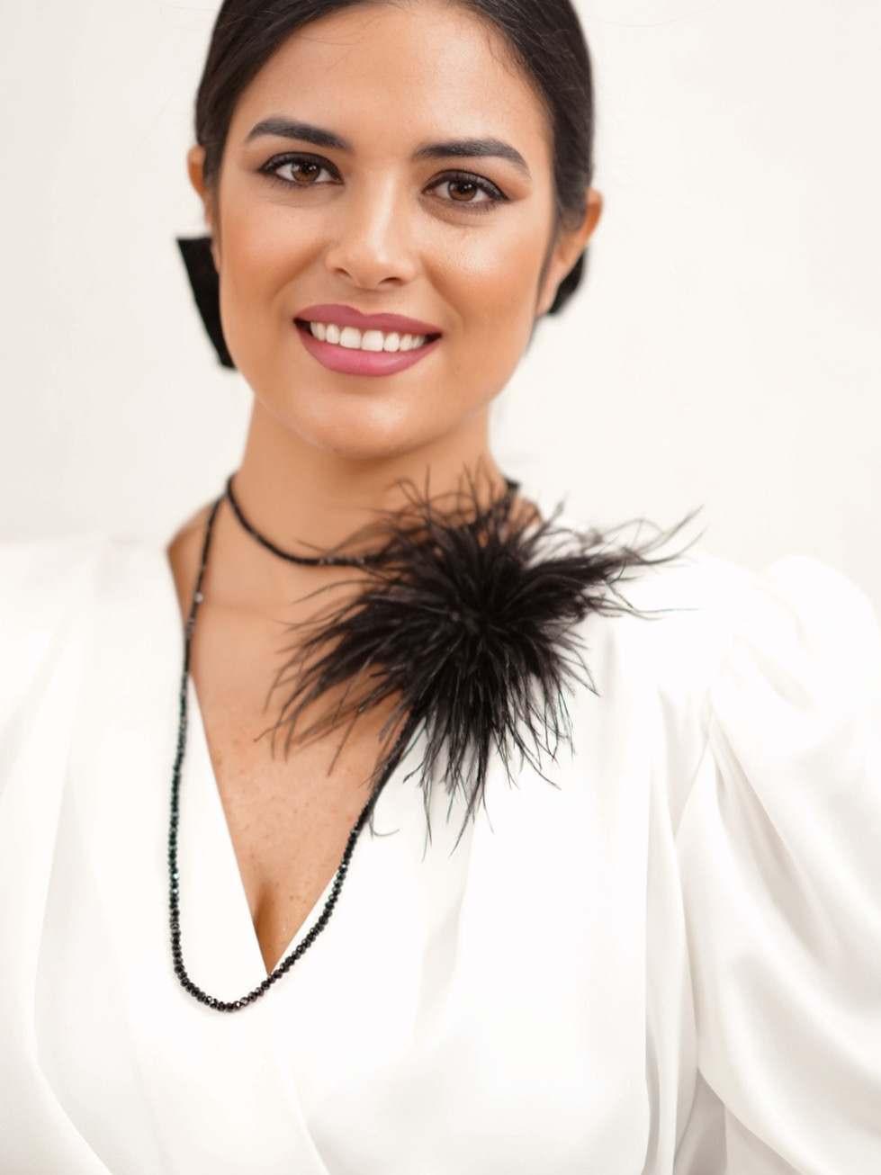 COLLAR DE CUENTAS LARGO