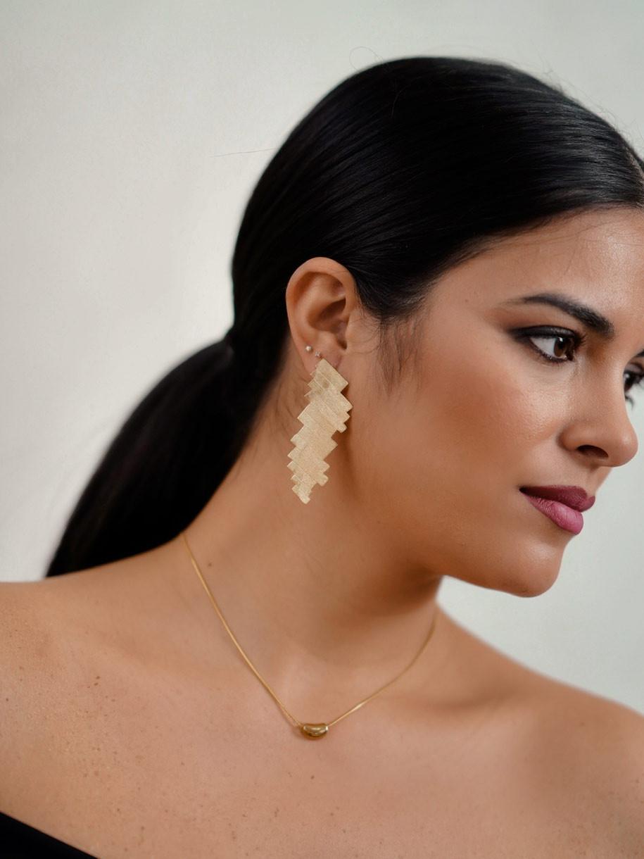 PENDIENTES DE LATÓN