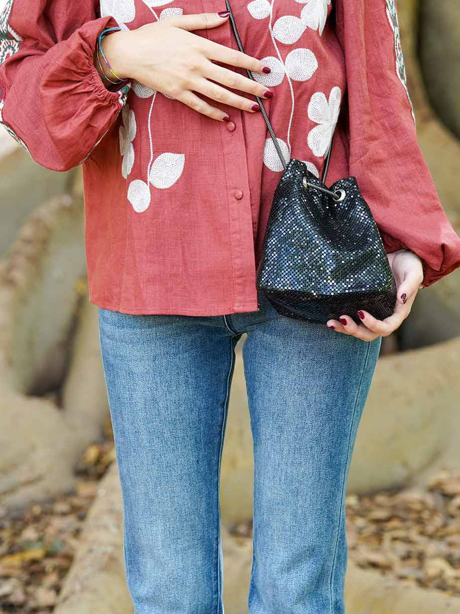 BOLSO BANDOLERA LENTEJUELAS