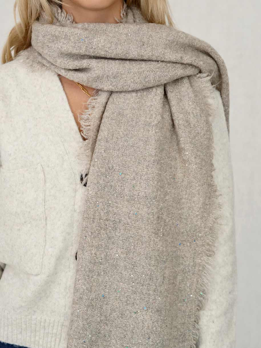BUFANDA MINI PAILLETTES