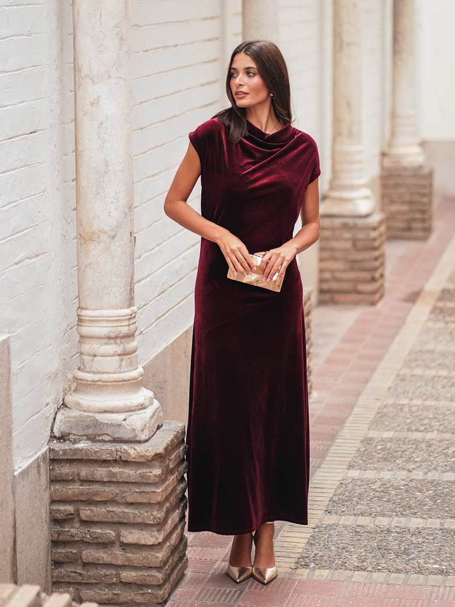 VESTIDO TERCIOPELO GLORIA