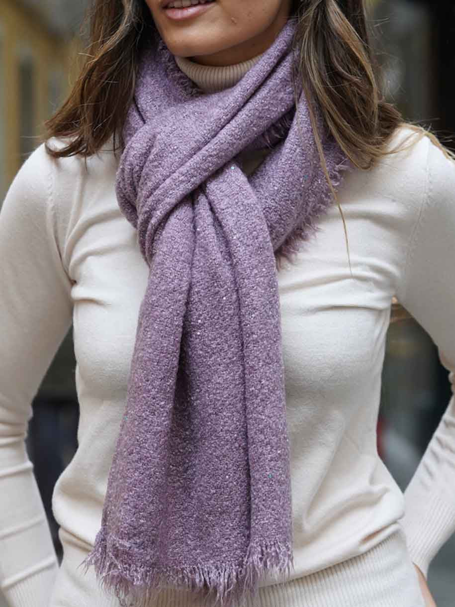 BUFANDA MINI PAILLETTES