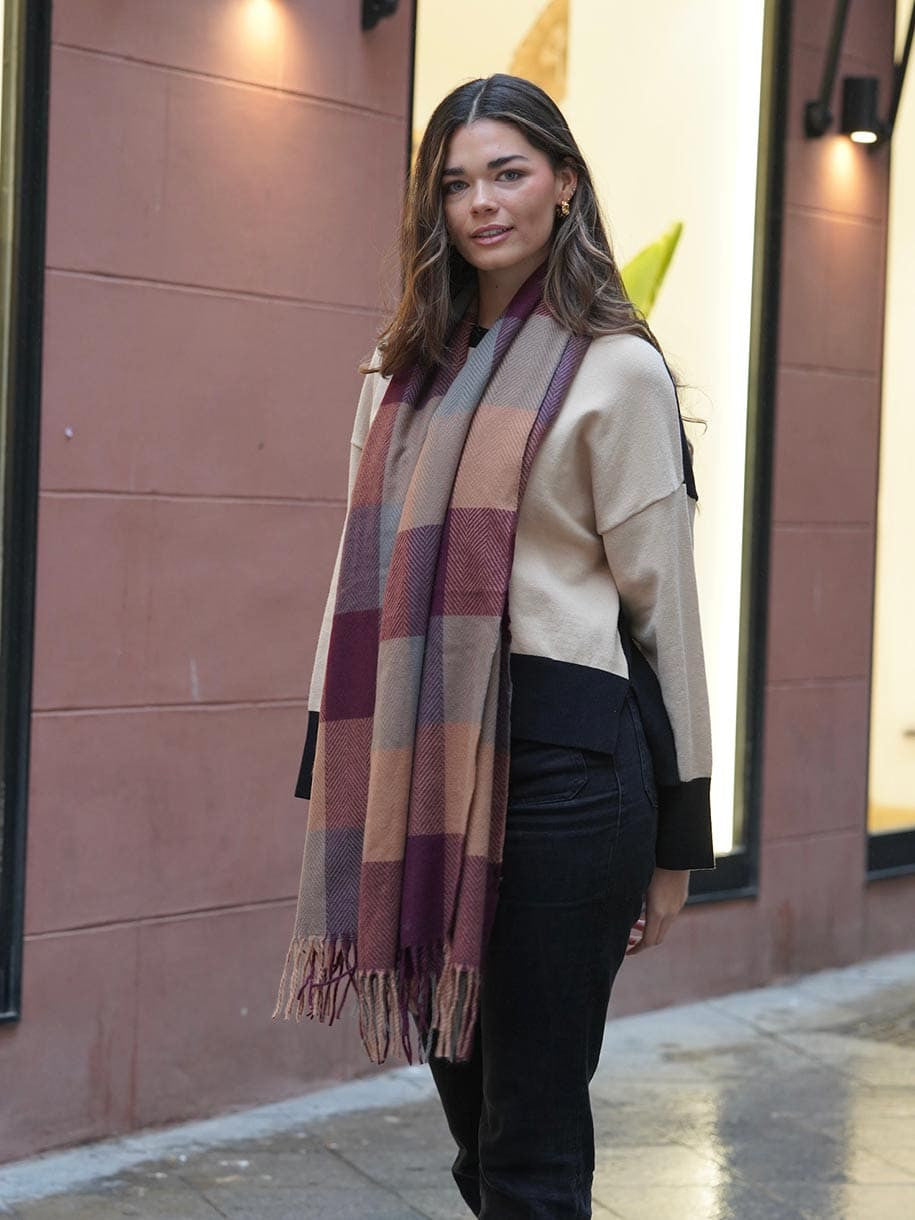 BUFANDA CUADROS TARTÁN