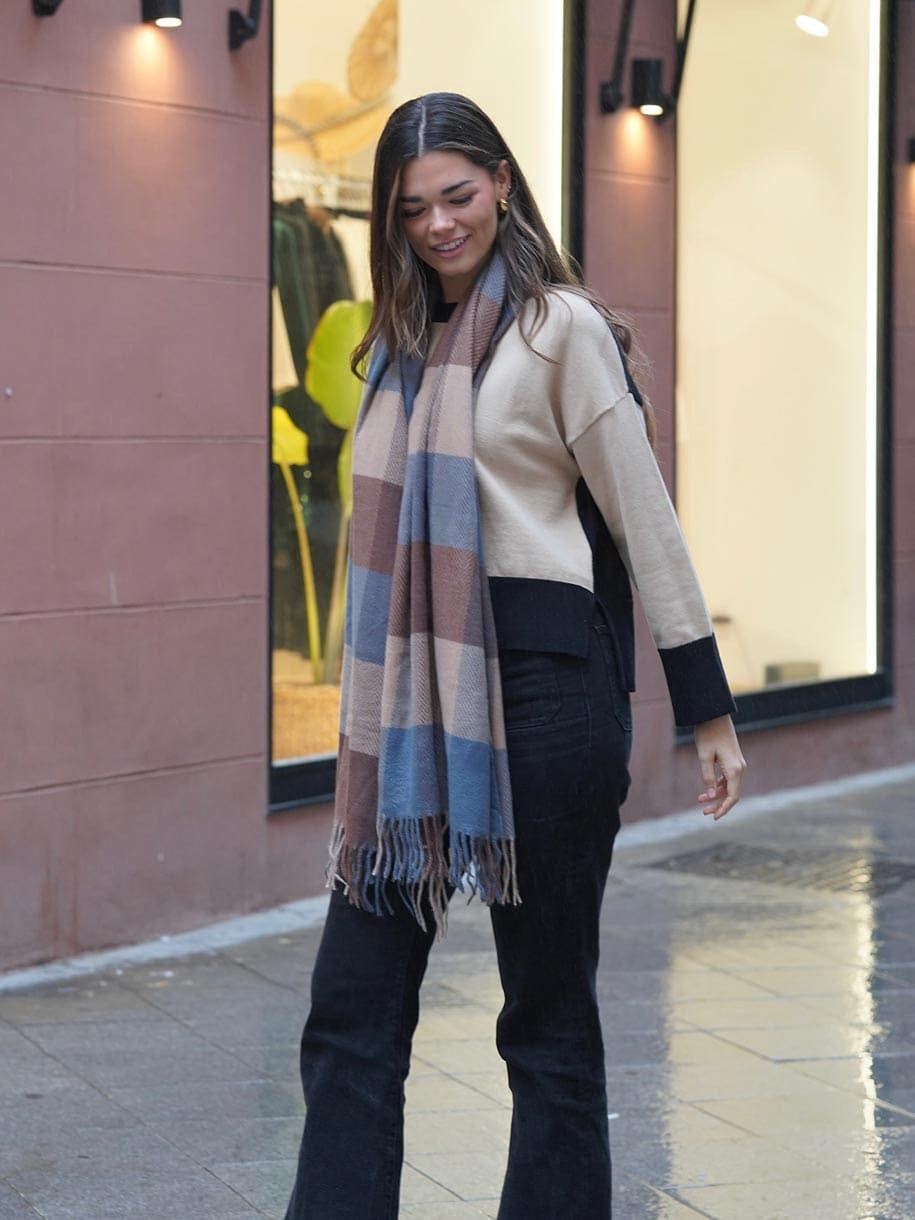 BUFANDA CUADROS TARTÁN