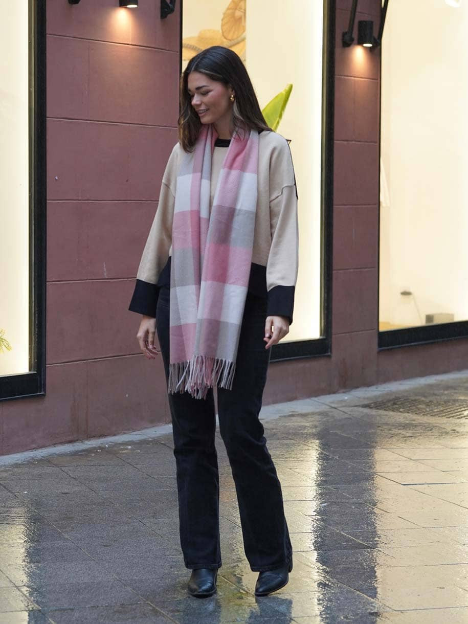 BUFANDA CUADROS TARTÁN