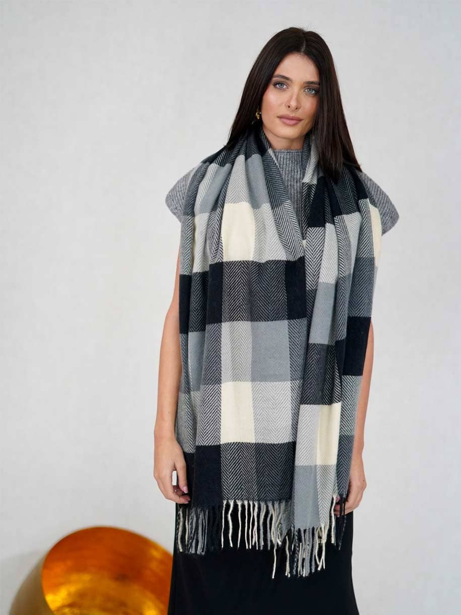 BUFANDA CUADROS TARTÁN