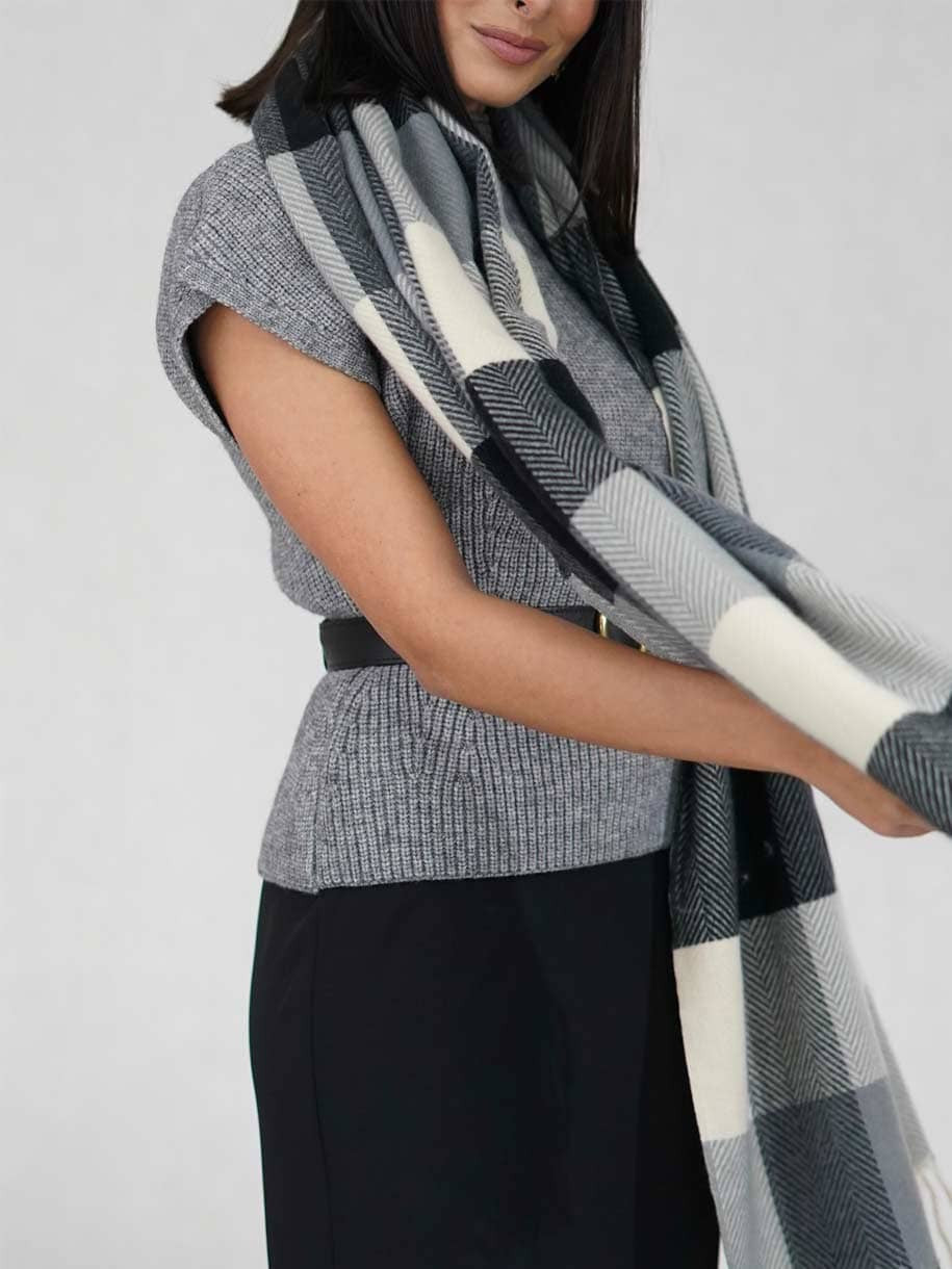 BUFANDA CUADROS TARTÁN