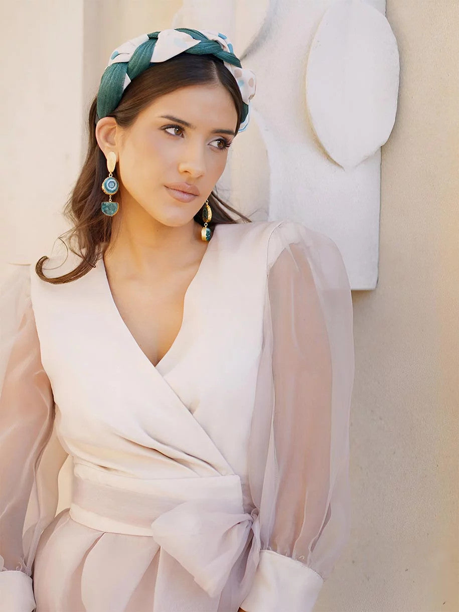 DIADEMA TRENZA ATARDECER