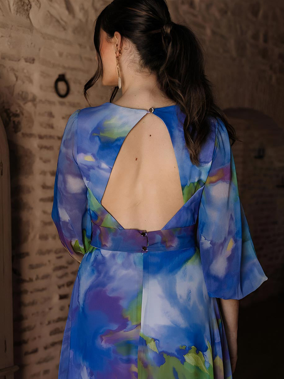 VESTIDO PARAÍSO MALVA