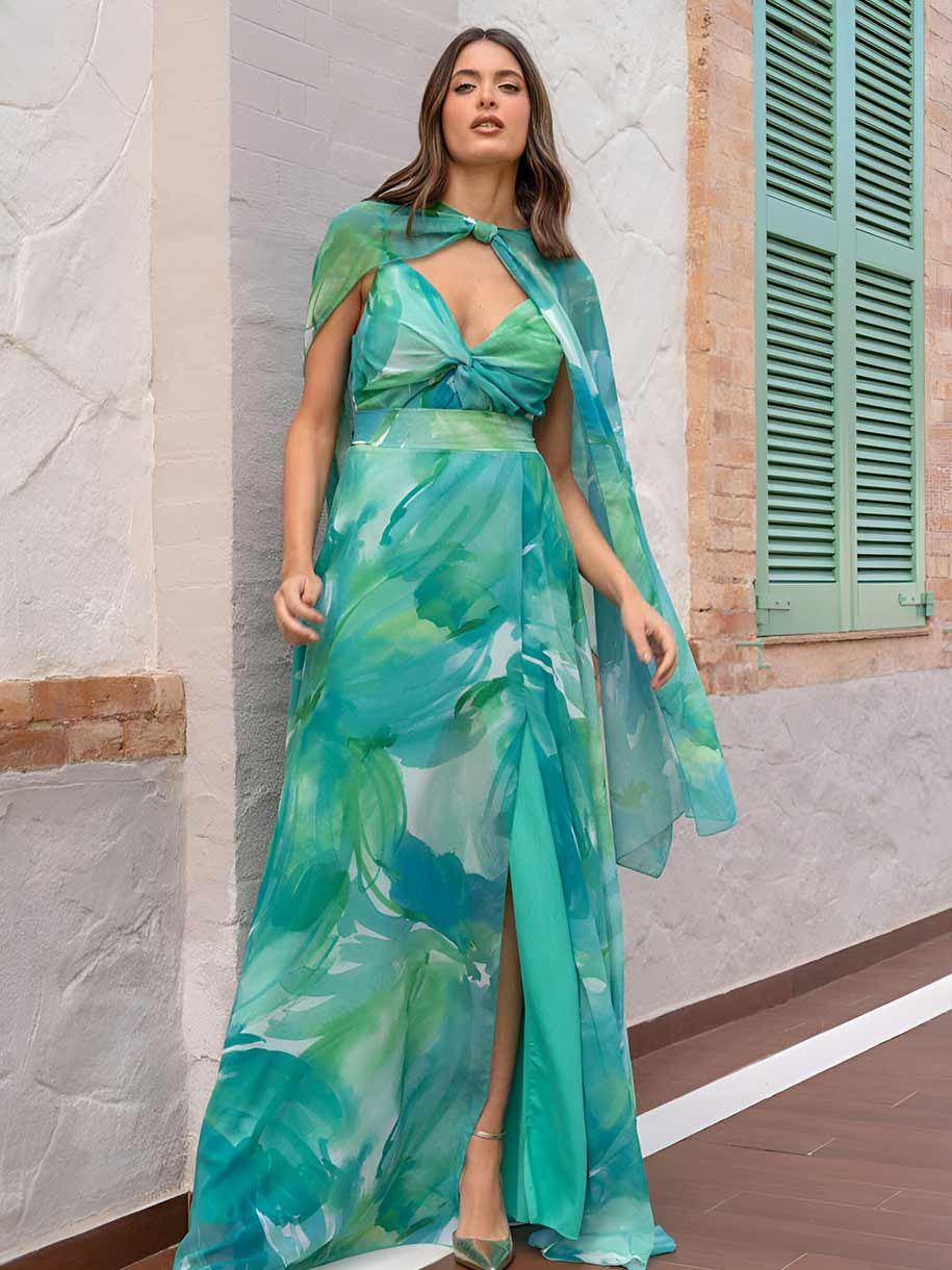 VESTIDO LARGO LA CARACOLA