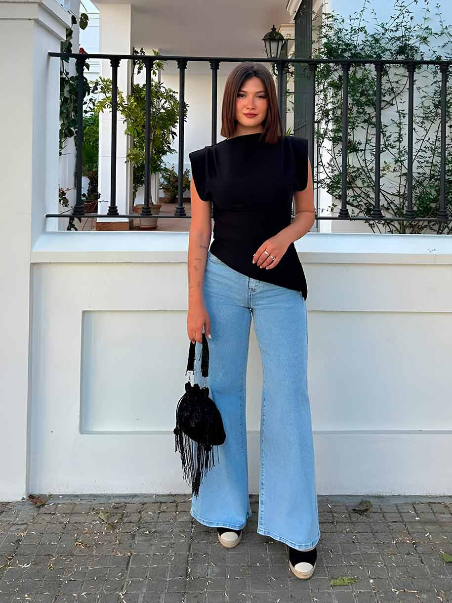 PANTALÓN DENIM CAMPANA