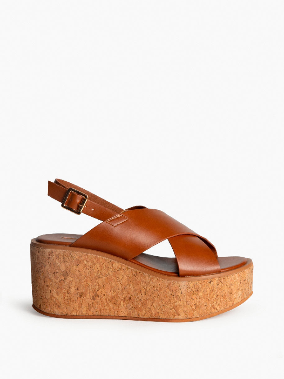 SANDALIA TACÓN CUÑA