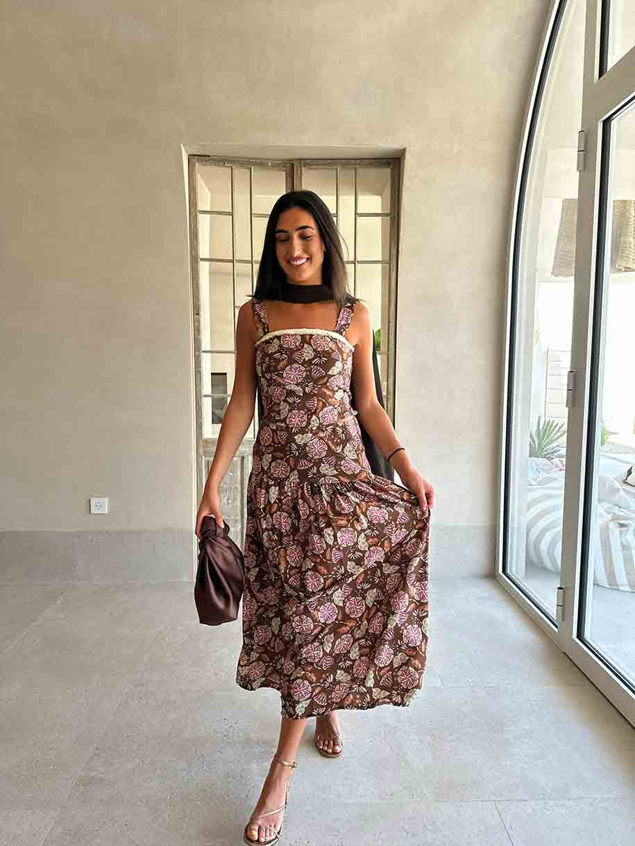 CONJUNTO FLORAL TIERRA