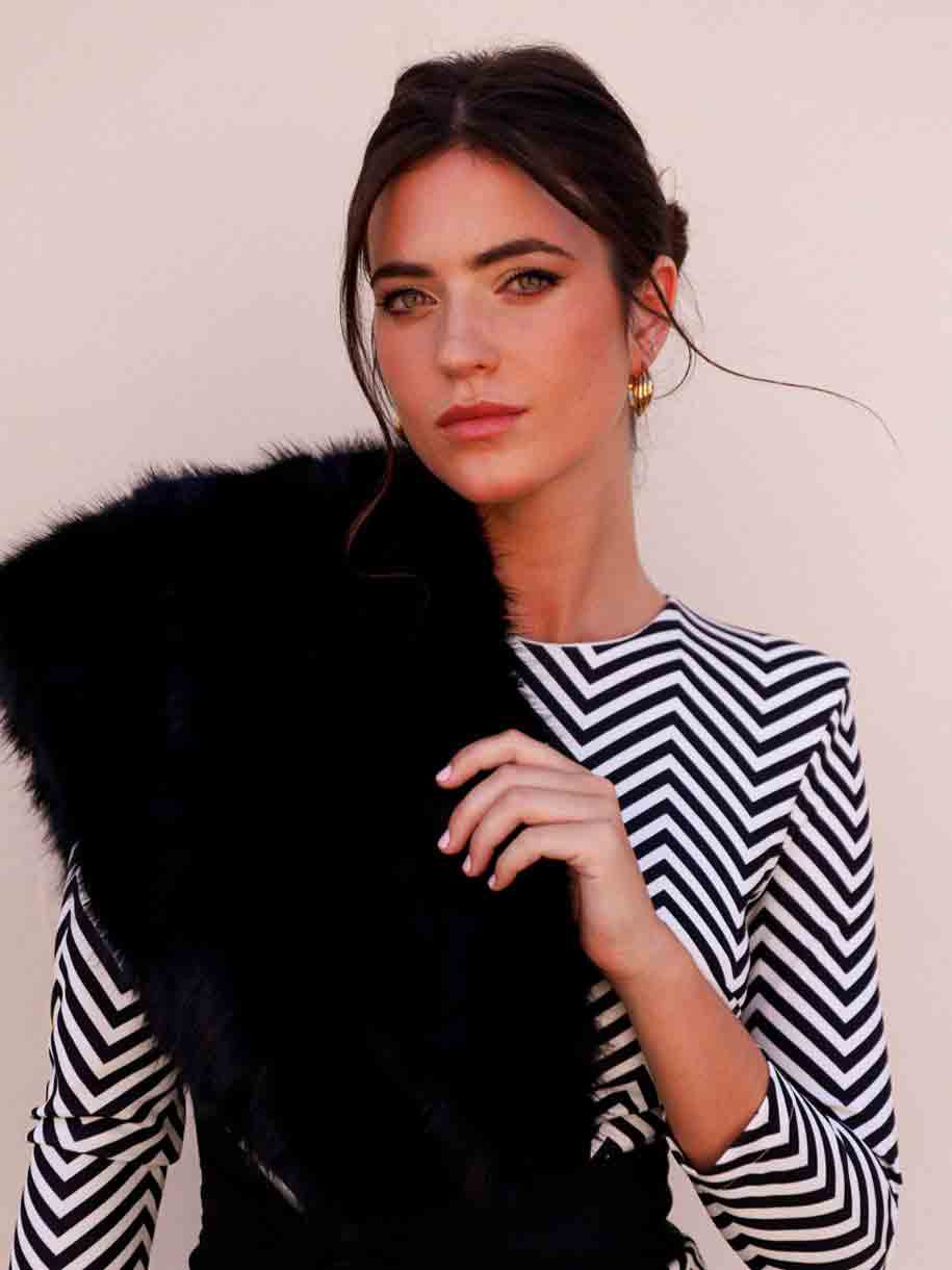 VESTIDO MIDI COMPÁS