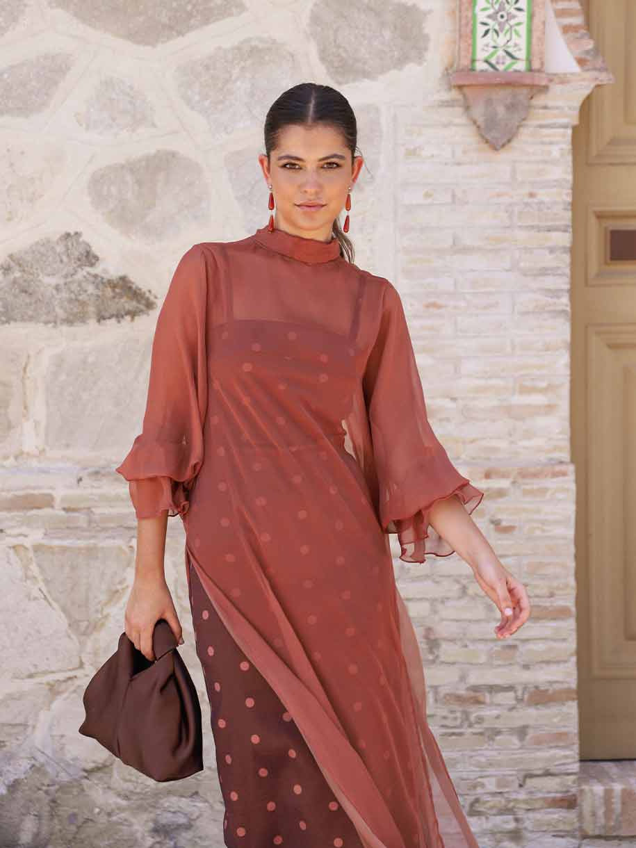 VESTIDO LUNARES CANDELA