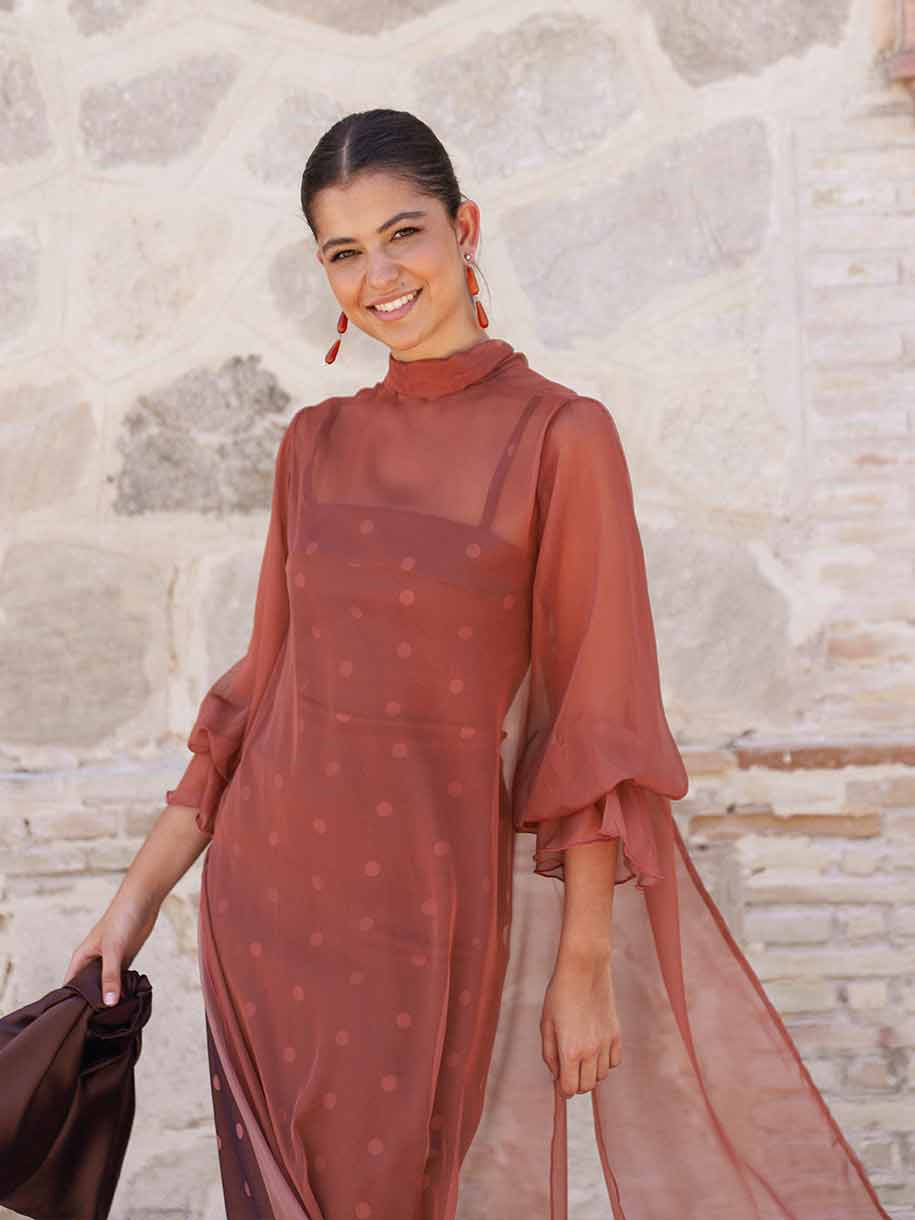 VESTIDO LUNARES CANDELA