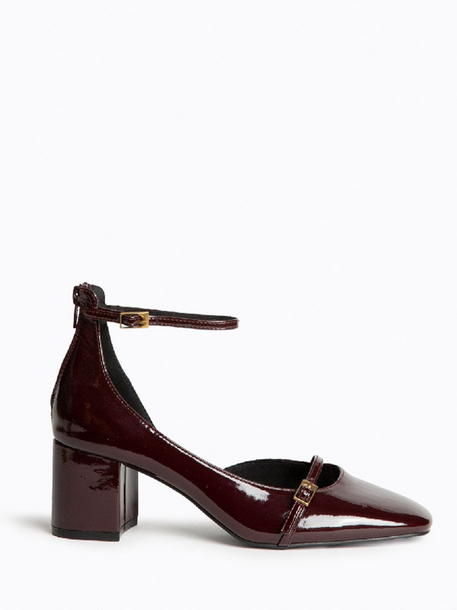 ZAPATO TACÓN CHAROL