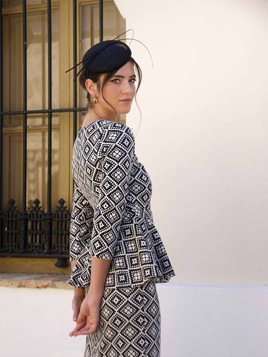 VESTIDO PEPLUM NOCHE