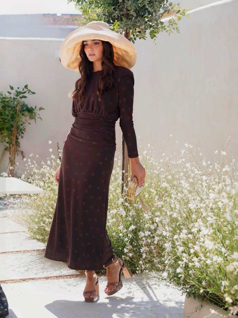 VESTIDO CHOCOLAT LUNAR