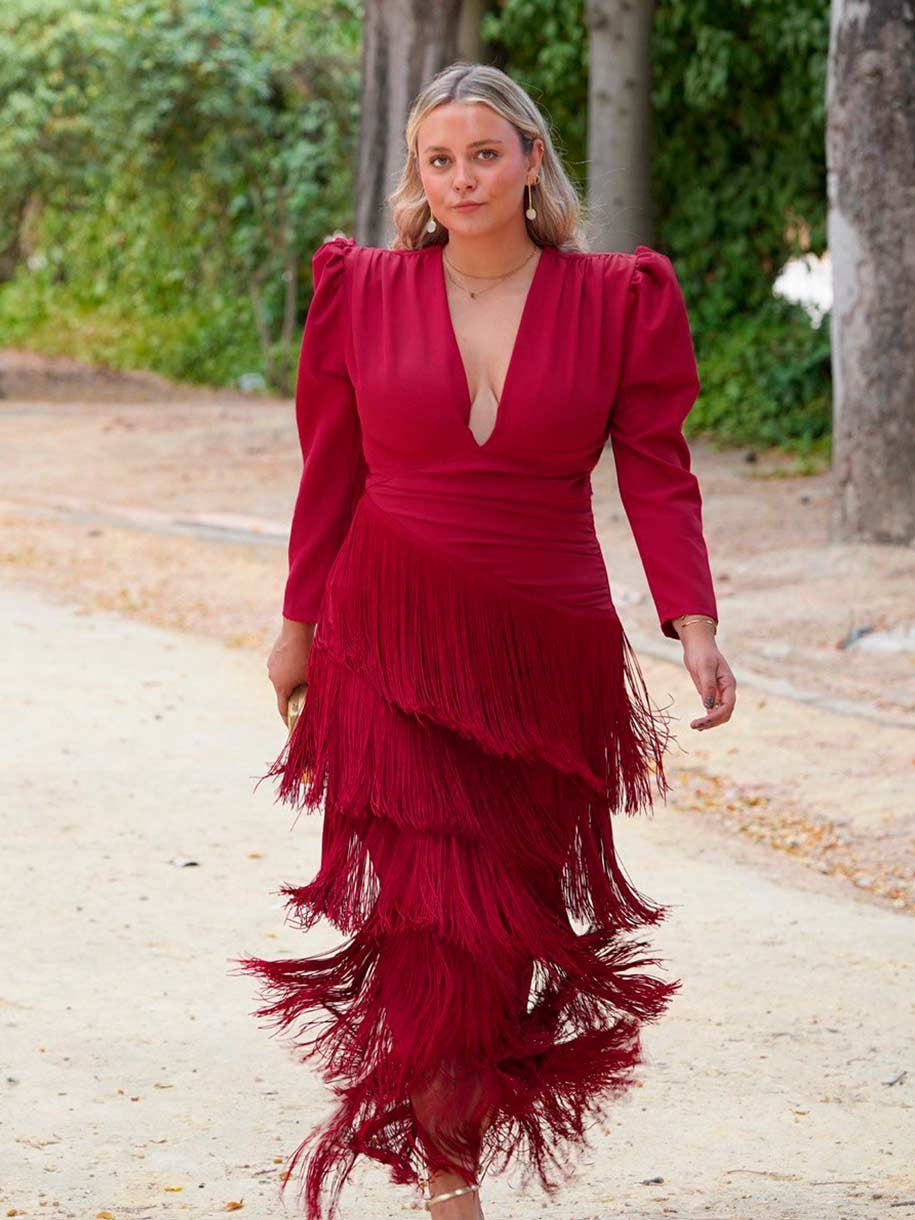 VESTIDO FLECOS ALBORADA NEW