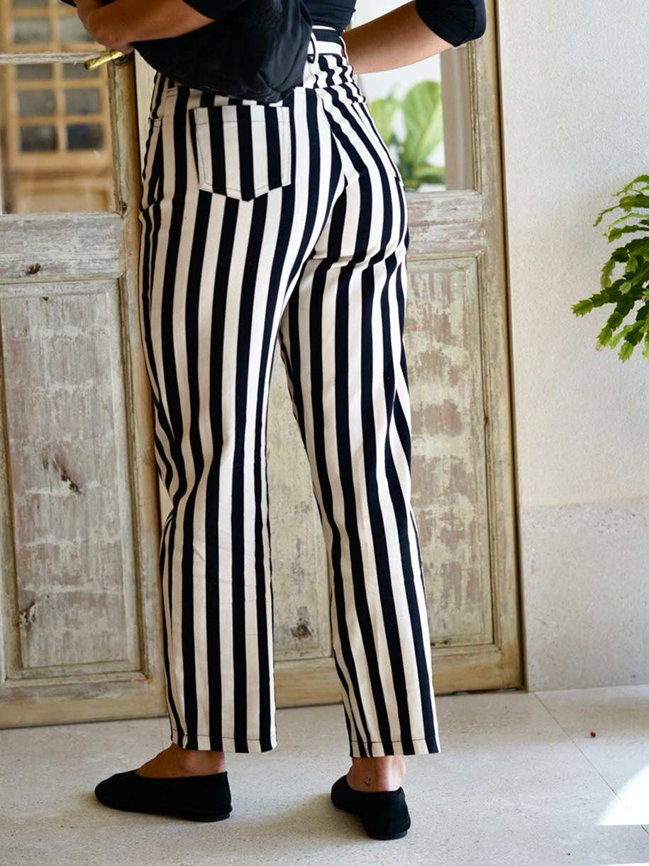 PANTALÓN JEANS RAYAS