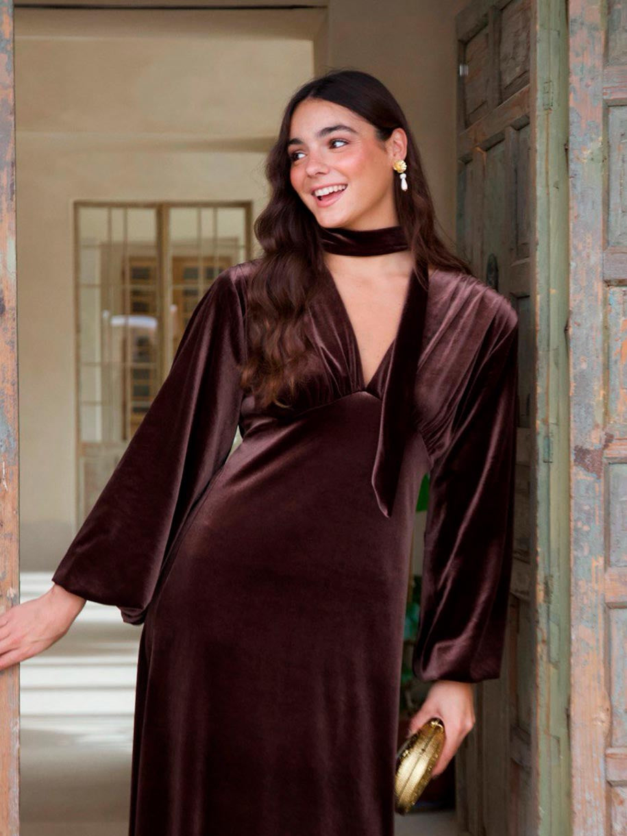 VESTIDO TERCIOPELO TERESA