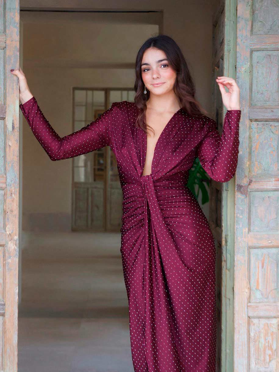 VESTIDO JEUNE STRASS