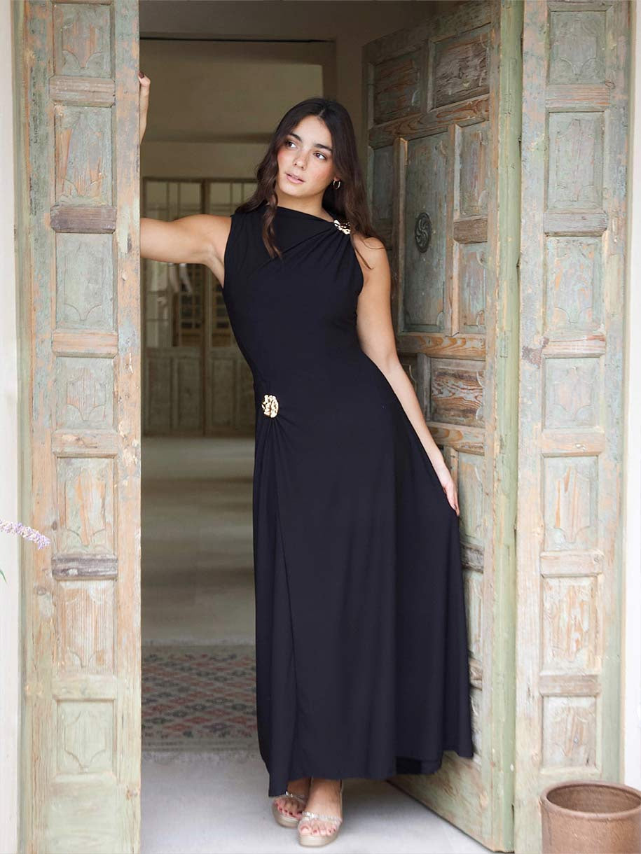 VESTIDO APLIQUE MARTELÉ