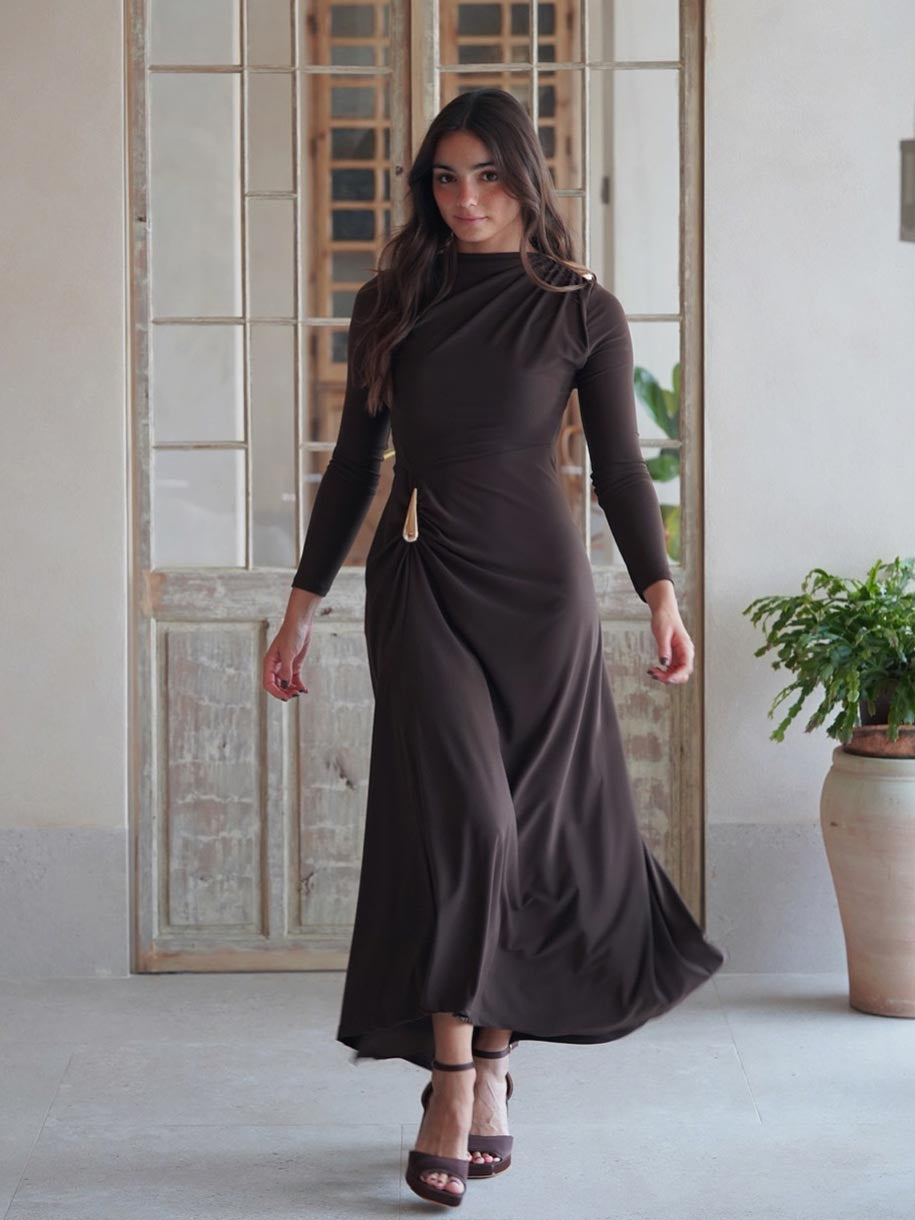 VESTIDO APLIQUE LÁGRIMA