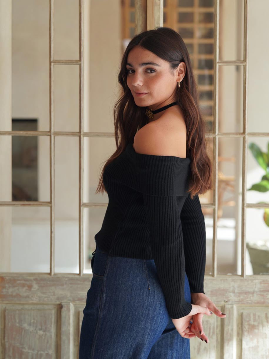 JERSEY ESCOTE ASIMÉTRICO