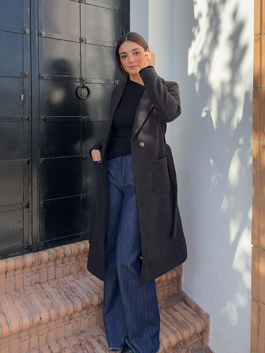 ABRIGO DE PAÑO CLÁSICO