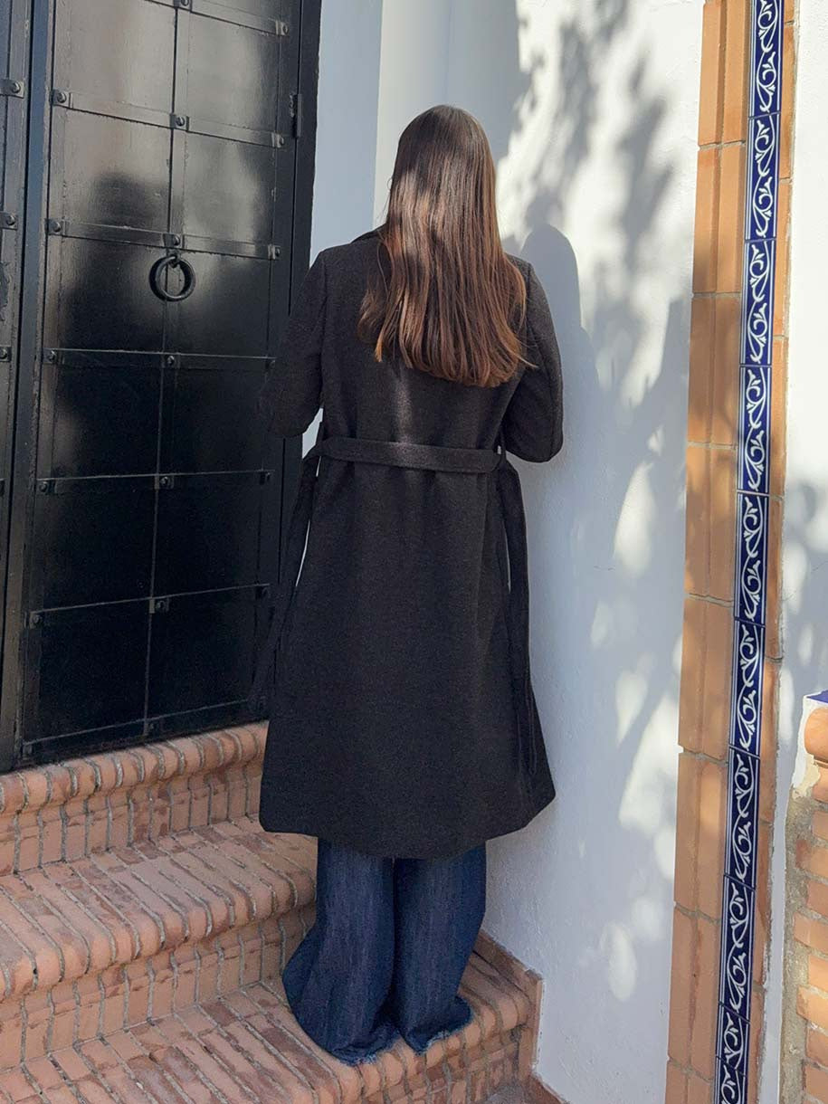 ABRIGO DE PAÑO CLÁSICO