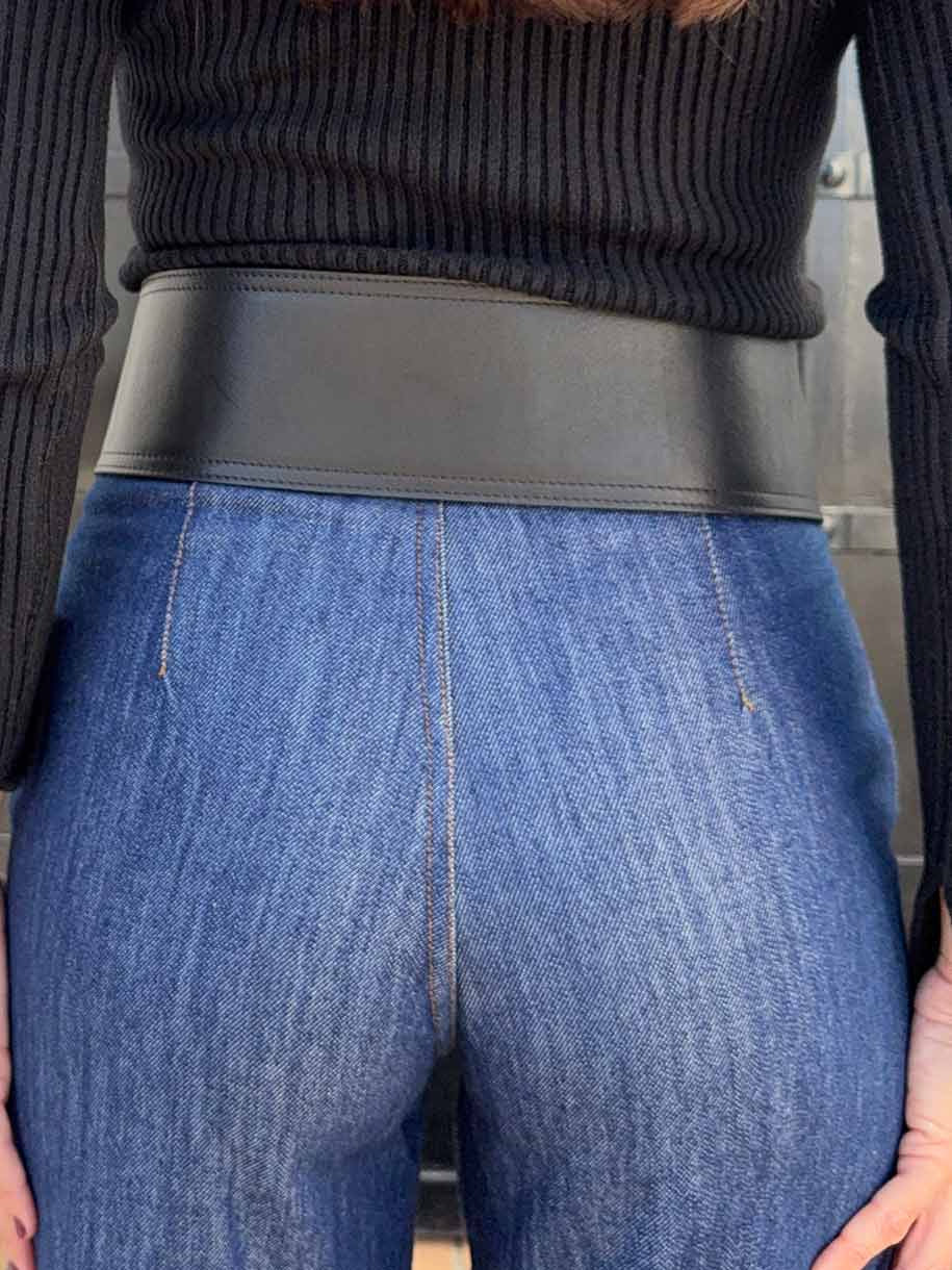 CINTURÓN PIEL ANCHO