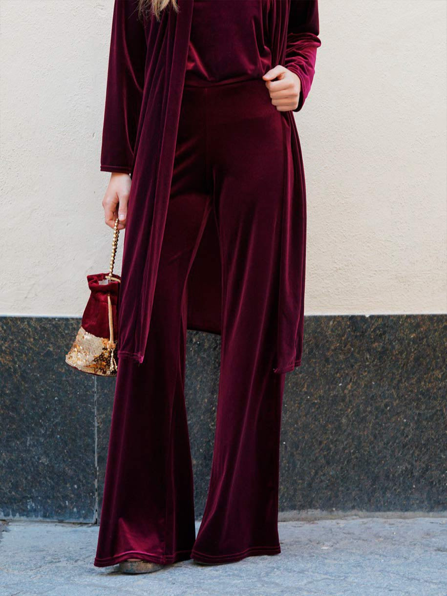 PANTALÓN TERCIOPELO WIDE LEG